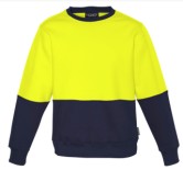 Unisex Hi Vis Crew Sweatshirt 